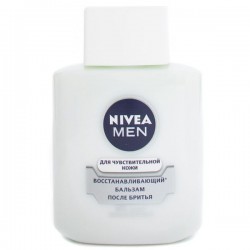 Бальзам после бритья мужской, Nivea (Нивея) 100 мл арт. 88563 Мен восстанавливающий для чувствительной кожи (против микроповреждений)